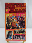 Metal Head Video Magazine Volume VI Extreme Skid Row Alice Cooper Contraband Live in the UK Music Rock Bands used