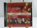 Front cover of A Legendary Country Christmas CD with artists listed