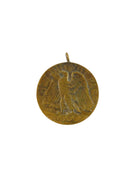 WWI "They Did Not Pass" Medal | City of Elizabeth, NJ | Whitehead & Hoag | Amtique — Gold — front view