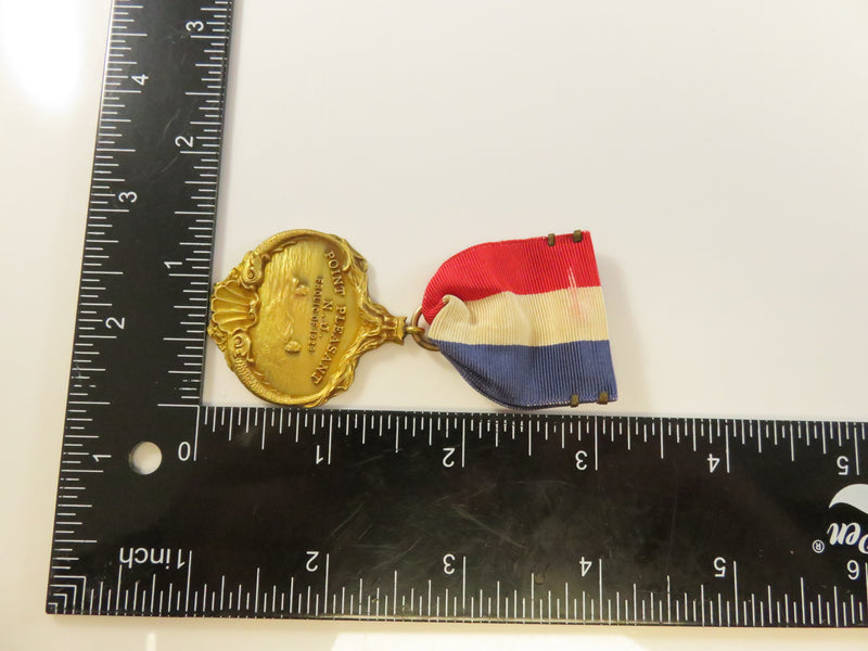 Rare 1929 Point Pleasant Midsummer Frolic Medal | Dieges & Clust | Gold-Filled