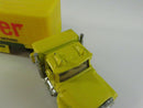 Hot Wheels Steering Rigs Yellow FORD LTL Mayflower Trailer 1980s 1/64 Truck Vintage Made in Hong Kong Toy Collectible