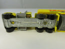 Hot Wheels Steering Rigs Yellow FORD LTL Mayflower Trailer 1980s 1/64 Truck Vintage Made in Hong Kong Toy Collectible