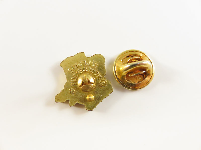 Vintage Lions Club 100% Attendance Pin | France Outline, 1972-73 | George Friedrichs