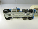 Hot Wheels Steering Rigs Blue FORD LTL Western Livestock Trailer 1/64 Diecast Truck Vintage 1980s Made in Hong