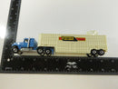 Hot Wheels Steering Rigs Blue FORD LTL Western Livestock Trailer 1/64 Diecast Truck Vintage 1980s Made in Hong