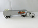 Hot Wheels Steering Rigs Gray GMC Eagle Trucking Trailer 1980s Truck Vintage 1/64 Scale Made in Hong Kong Collectible