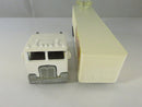 Hot Wheels Steering Rigs White Kenworth Racing Team Trailer 1980s 1/64 Truck Vintage Made in Hong Kong Collectible