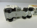 Hot Wheels Steering Rigs White Kenworth Racing Team Trailer 1980s 1/64 Truck Vintage Made in Hong Kong Collectible