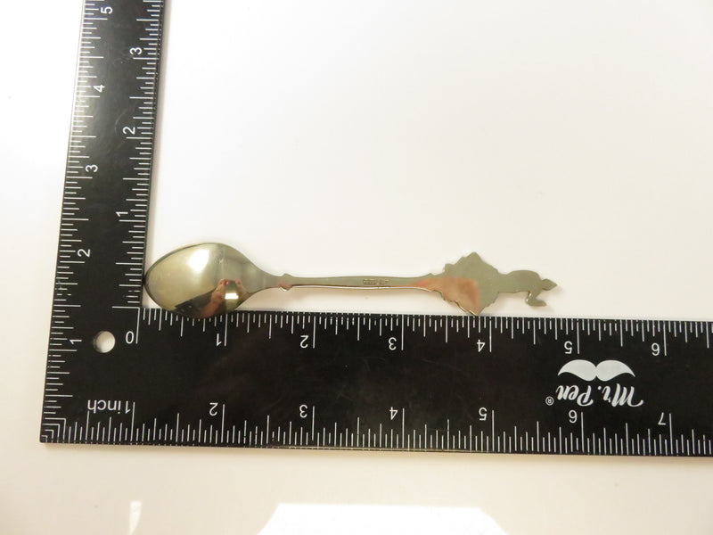 Vintage Nassau Souvenir Spoon, Collectible Silver Plate Spoon, Bahamas Travel Memorabilia