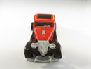 Hot Wheels Hi-Rakers '34 Ford 3-Window Coupe Diecast Car 1980s Mattel Vintage 1/64 Scale Red Adjustable Rear Axle