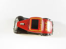 Hot Wheels Hi-Rakers '34 Ford 3-Window Coupe Diecast Car 1980s Mattel Vintage 1/64 Scale Red Adjustable Rear Axle