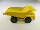 Hot Wheels Workhorses CAT Dump Truck angled view