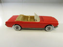 Hot Wheels '65 Mustang Convertible Park 'n Plates 1/64 Diecast Car Open Hood Whitewall Tires Mattel '65 'n Series