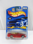Hot Wheels Mercedes 500SL Metalflake Red on card