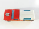 Hot Wheels Hi-Rakers Dodge D-50 Pickup Truck 1/64 1980s with Camper Shell Series Vintage Red Adjustable Axle 1/64