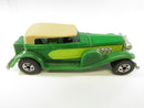 Hot Wheels 1980s '31 Doozie Green Lime Removable Tan Roof Flying Colors Series 1/64 Diecast Car '31 1/64 Mattel
