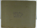 Antique Sepia Photograph of Quarry Laborers on Cardstock Mount Photo Wilfred Clausen Collection Historical Image