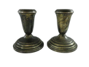 Pair of vintage Duchess pattern candlesticks