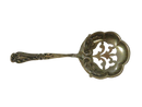 Antique sterling silver bonbon spoon with ornate design