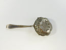 Antique Sterling Silver Bonbon Spoon Art Nouveau Design Tomato Server Pierced Berry Ornate Scalloped Edge Die-Cut