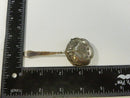 Antique Sterling Silver Bonbon Spoon Art Nouveau Design Tomato Server Pierced Berry Ornate Scalloped Edge Die-Cut