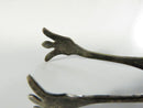 Antique Weidlich Sterling Silver Sugar Tongs 2 3/4" Weidlich Brothers Manufacturing Company 3/4" Openwork Scrollwork Bir
