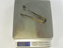 Antique Weidlich Sterling Silver Sugar Tongs 2 3/4" Weidlich Brothers Manufacturing Company 3/4" Openwork Scrollwork Bir