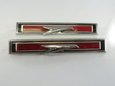 Close-up of 1967 Buick Skylark emblem design