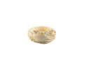 Carved Seashell Bird Ring, Size 5.75, Handmade Seashell Jewelry — front view