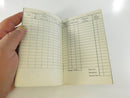 Vintage Railroaders Time Book Keystone #1 Edition #1 Railroad Ledger Pamphlet Reg. Central Railroader's Diesel