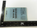 Vintage Railroaders Time Book Keystone #1 Edition #1 Railroad Ledger Pamphlet Reg. Central Railroader's Diesel