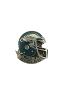 Philadelphia Eagles throwback lapel pin front view