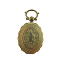 Antique Victorian Gold Plated Mourning Hair Pendant Pocket Watch FOB