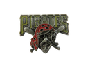 Pittsburgh Pirates lapel pin front view