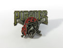 Pittsburgh Pirates lapel pin angled view