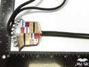 Custom Cadillac Car Emblem Western Bolo Tie Vintage Crest Crown Handcrafted Neckwear Shield Enamel Automotive Chrome