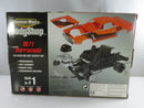 ERTL American Muscle 1971 Plymouth Barracuda 1:24 Diecast Model BodyShop Series 1:24 Scale Car Pre-painted Orange Black