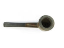 Foxhall Selected Briar Billiard Pipe with Vulcanite Stem Triple Chevron Logo Dark Brown Gold Grain Vintage Smoking