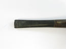 Foxhall Selected Briar Billiard Pipe with Vulcanite Stem Triple Chevron Logo Dark Brown Gold Grain Vintage Smoking