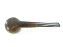 Foxhall Selected Briar Billiard Pipe with Vulcanite Stem Triple Chevron Logo Dark Brown Gold Grain Vintage Smoking