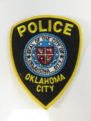 Retired Oklahoma City Police patch front view