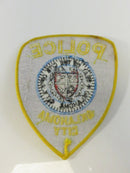 Retired Oklahoma City Police Shoulder Patch Badge Collectible Law Enforcement Memorabilia Emblem Uniform used return