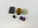 Loose gemstones and beads including Hematite Intaglio and synthetic stones