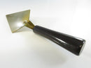 Masonic Ceremonial Presentation Trowel with Etched Details Freemasonry Gold-tone Square Compasses Pillars All-Seeing Eye