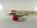 Acu-rite Combination Candy Deep Frying Thermometer Mid-Century John L. Chaney Co. Vintage Glass and Metal Lake Geneva