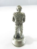 Fame Products Golf Theme Chess Set Putter Themed Knight Solid Metal Alloy Piece Themed Vintage Caddie Silver-tone