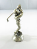Fame Products Golf Theme Chess Set Pewter Bishop Piece Solid Metal Alloy Figure Silver-tone Replacement DIY Wine Cork
