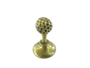Golf theme chess piece with golf ball design
