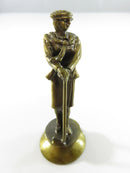 Replacement Queen chess piece with brass finish