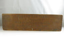 Antique 1904 Walter Baker Chocolate Box 1900 Paris Expo Medal Stencil Rare 6lb Flat Size Iowa Grocery Provenance
